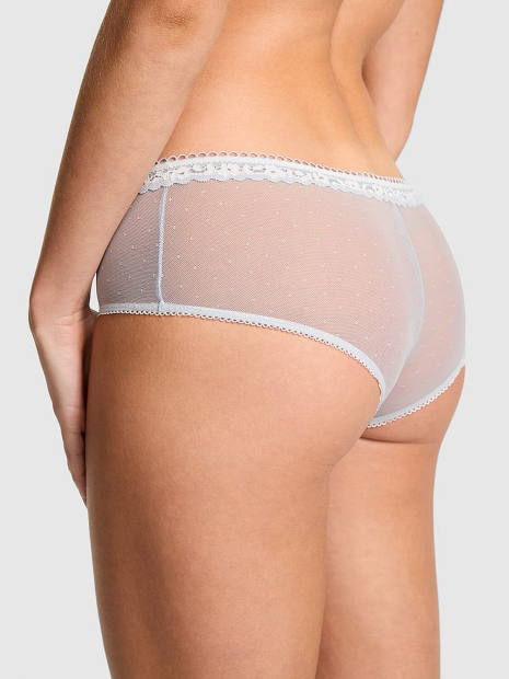 Сетчатые трусики чики Victoria's Secret Pink 1161510919 (Голубой L)