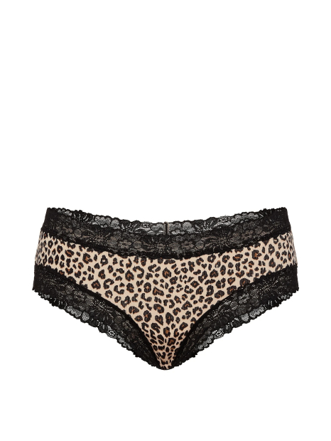 Женские трусики чики Victoria's Secret Pink 1161729525 (Леопардовый L)