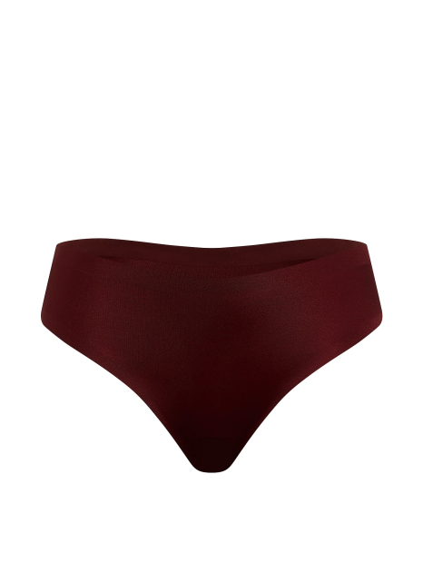 Бесшовные трусики тонг Victoria's Secret 1161719196 (Коричневый XS)