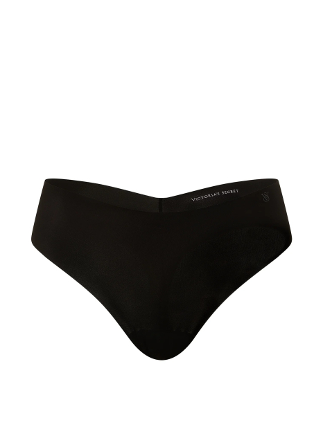 Бесшовные трусики тонг Victoria's Secret 1161735157 (Черный M)