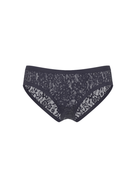 Бесшовные кружевные трусики чики Victoria's Secret 1161770663 (Синий M)