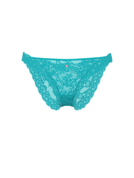 Кружевные трусики бикини Victoria's Secret 1161975770 (Бирюзовый S)