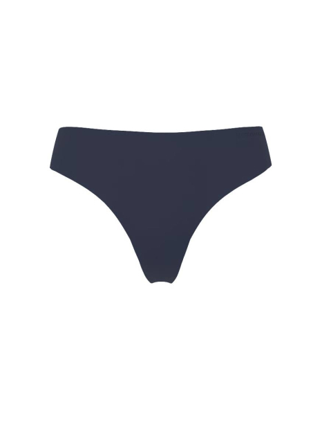 Гладкие трусики тонг Flex Victoria's Secret с логотипом 1162200151 (Синий S)