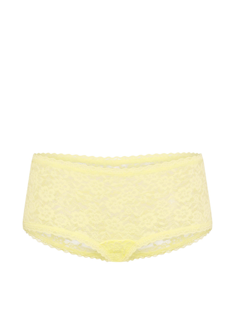 Кружевные трусики шортики Victoria's Secret 1162435987 (Желтый L)
