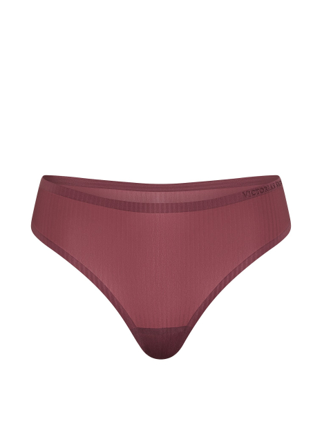 Гладкие трусики тонг Flex Victoria's Secret в полоску 1162445444 (Розовый XS)