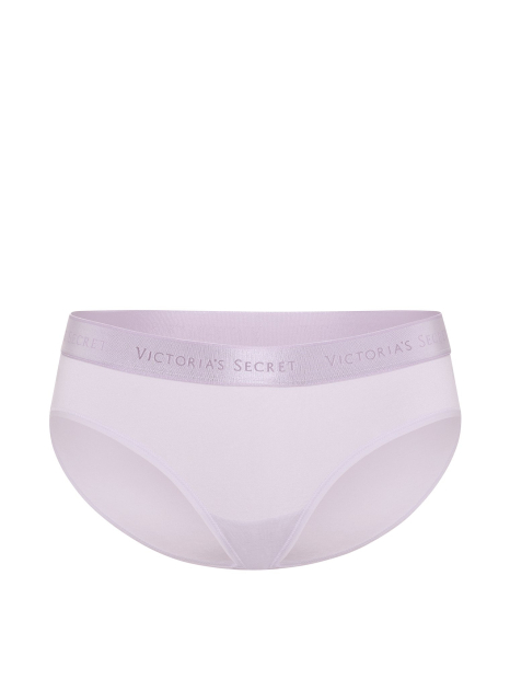 Хлопковые трусики хипхаггеры Victoria's Secret 1162659744 (Сиреневый S)