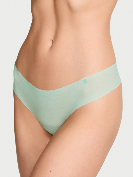 Сетчатые бесшовные трусики тонг Victoria's Secret 1162680515 (Бирюзовый M)