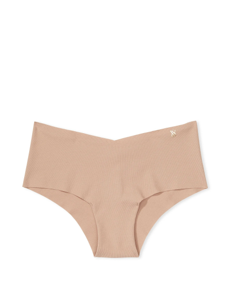 Женские хлопковые бесшовные трусики чики Victoria's Secret 1162694914 (Бежевый XS)