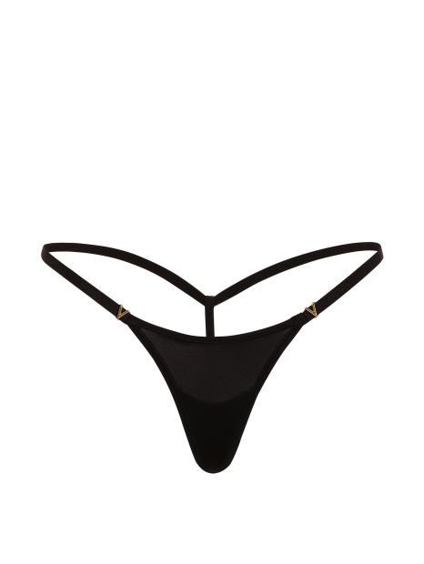 Трусики стринги Victoria's Secret 1162796218 (Черный XL)