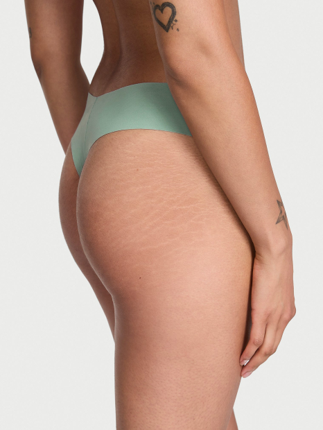 Бесшовные трусики тонг Victoria's Secret 1162863685 (Зеленый XXL)