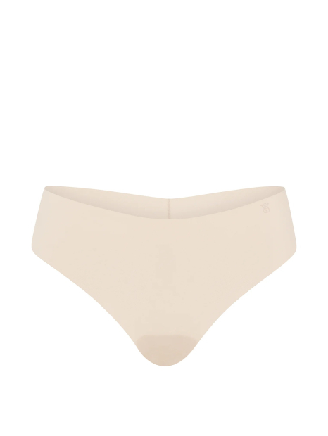 Бесшовные трусики тонг Victoria's Secret 1163014938 (Молочный S)