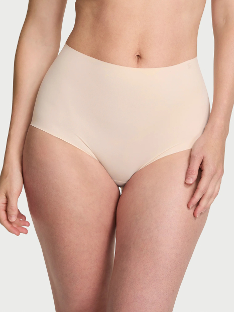 Женские бесшовные трусики Victoria's Secret брифы 1163024835 (Молочный M)