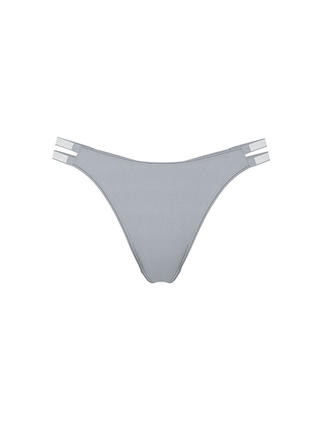 Гладкие трусики тонг Victoria's Secret со стразами 1163208486 (Серый XS)