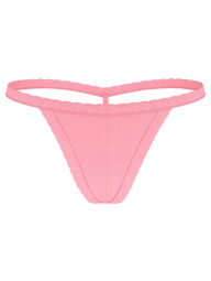 Трусики стринги Victoria's Secret 1159838424 (Розовый XL)