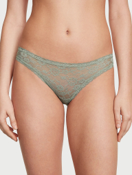 Кружевные трусики бикини Victoria's Secret 1159838464 (Зеленый XL)