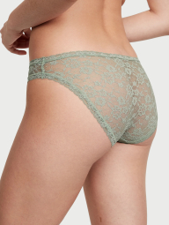 Кружевные трусики бикини Victoria's Secret 1159838464 (Зеленый XL)