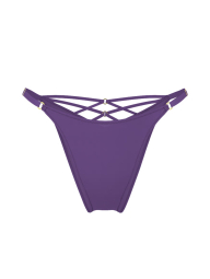 Женские трусики бразильяны Victoria's Secret 1159838567 (Фиолетовый M)
