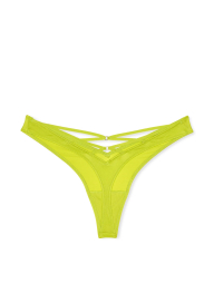 Женские трусики тонг Victoria's Secret с ремешками 1159838946 (Зеленый XL)