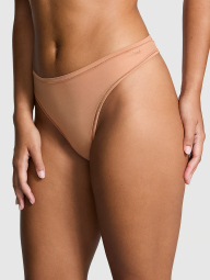 Женские трусики тонг Victoria's Secret Pink 1159838606 (Коричневый L)