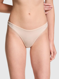 Женские трусики тонг Victoria's Secret Pink 1159838609 (Молочный M)