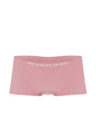 Женские бесшовные трусики шортики Victoria's Secret 1159838625 (Розовый M)