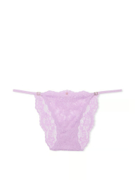 Мереживні трусики бікіні Victoria's Secret 1159838701 (бузковий XL)