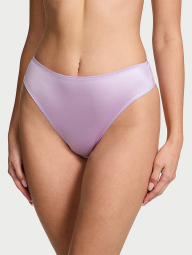Гладкие трусики тонг Victoria's Secret с ремешками 1159838931 (Сиреневый XS)