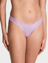 Шикарные трусики тонг Victoria's Secret 1159839027 (Сиреневый XS)