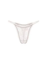 Кружевные трусики тонг Victoria's Secret 1159839084 (Молочный S)