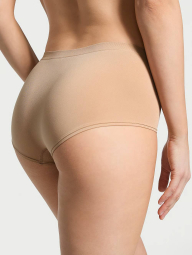 Бесшовные трусики шортики Victoria's Secret 1159839121 (Бежевый XL)
