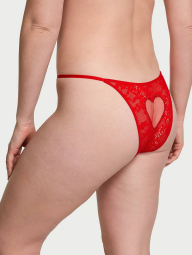 Кружевные трусики бразильяны Victoria's Secret 1159839416 (Красный S)