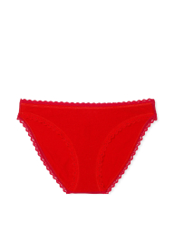 Жіночі трусики бікіні Victoria's Secret 1159839640 (Червоний XL)
