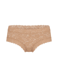 Мереживні трусики чики Victoria's Secret 1159839669 (Бежевий L)