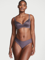 Бесшовные трусики Victoria's Secret тонг 1159839832 (Серый XXL)