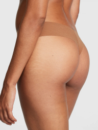 Бесшовные трусики тонг Victoria's Secret Pink 1159839846 (Коричневый L)
