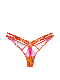 Эффектные женские трусики тонг Victoria's Secret 1159839894 (Оранжевый XS)