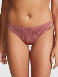 Женские трусики тонг Victoria's Secret Pink 1159840216 (Розовый S)