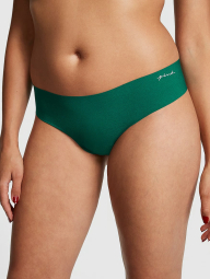 Бесшовные трусики тонг  Victoria's Secret Pink с логотипом 1159840228 (Зеленый M)