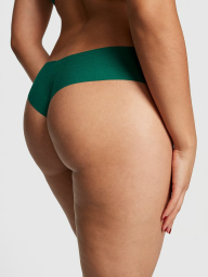 Бесшовные трусики тонг  Victoria's Secret Pink с логотипом 1159840228 (Зеленый M)
