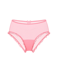 Женские сетчатые трусики чики Victoria's Secret с бабочкой 1159849885 (Розовый S)