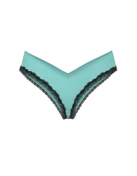 Шикарные трусики чики Victoria's Secret 1159843655 (Бирюзовый XS)