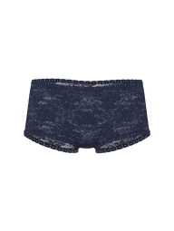 Кружевные трусики шортики Victoria's Secret Pink 1159844023 (Синий M)