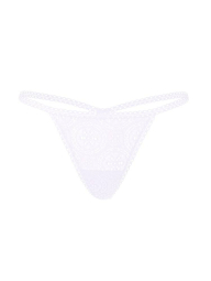 Мереживні трусики стрінги Victoria's Secret PINK 1159846094 (Бузковий S)