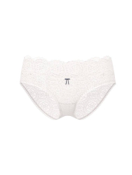 Жіночі мереживні трусики хіпхагери Victoria's Secret PINK 1159845699 (Молочний M)