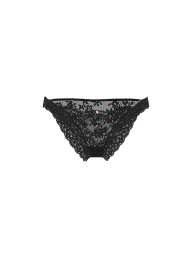 Кружевные трусики бикини Victoria's Secret 1159845373 (Черный M)