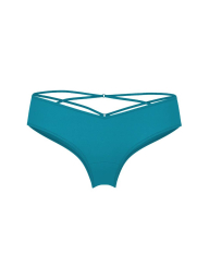 Гладкі трусики чики Victoria's Secret з ремінцями 1159845562 (Синій S)