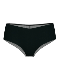 Бесшовные трусики чики Victoria's Secret с сеточкой 1159845636 (Черный M)