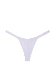 Трусики тонг Victoria's Secret Pink з шиммером 1159845798 (бузковий XXL)