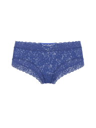 Кружевные трусики чики Victoria's Secret 1159845864 (Синий M)