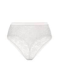 Стильні безшовні трусики тонг Victoria's Secret з високою посадкою 1159846654 (Молочний S)